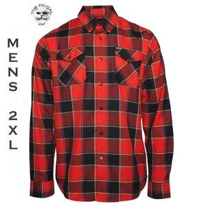 DIXXON FLANNEL x STEVE CABALLERO DRAGON Flannel Shirt - Men's 2XL